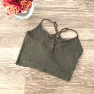 Army Green Crop